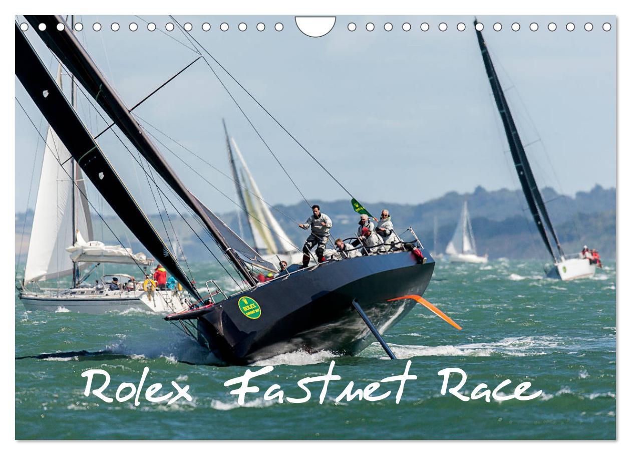 Cover: 9781325946181 | Rolex Fastnet Race (Wall Calendar 2025 DIN A4 landscape), CALVENDO...