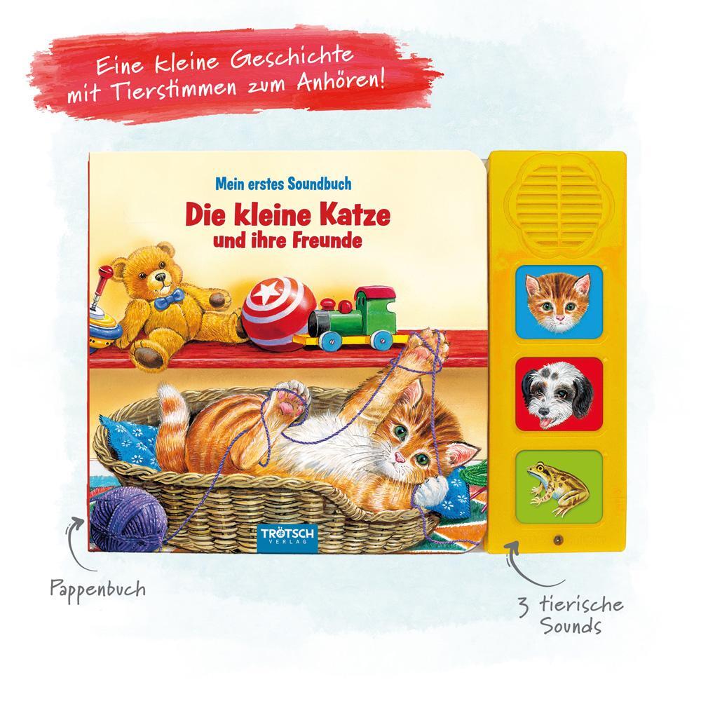 Bild: 9783965521759 | Trötsch Tierstimmenbuch Die kleine Katze und ihre Freunde | KG | Buch