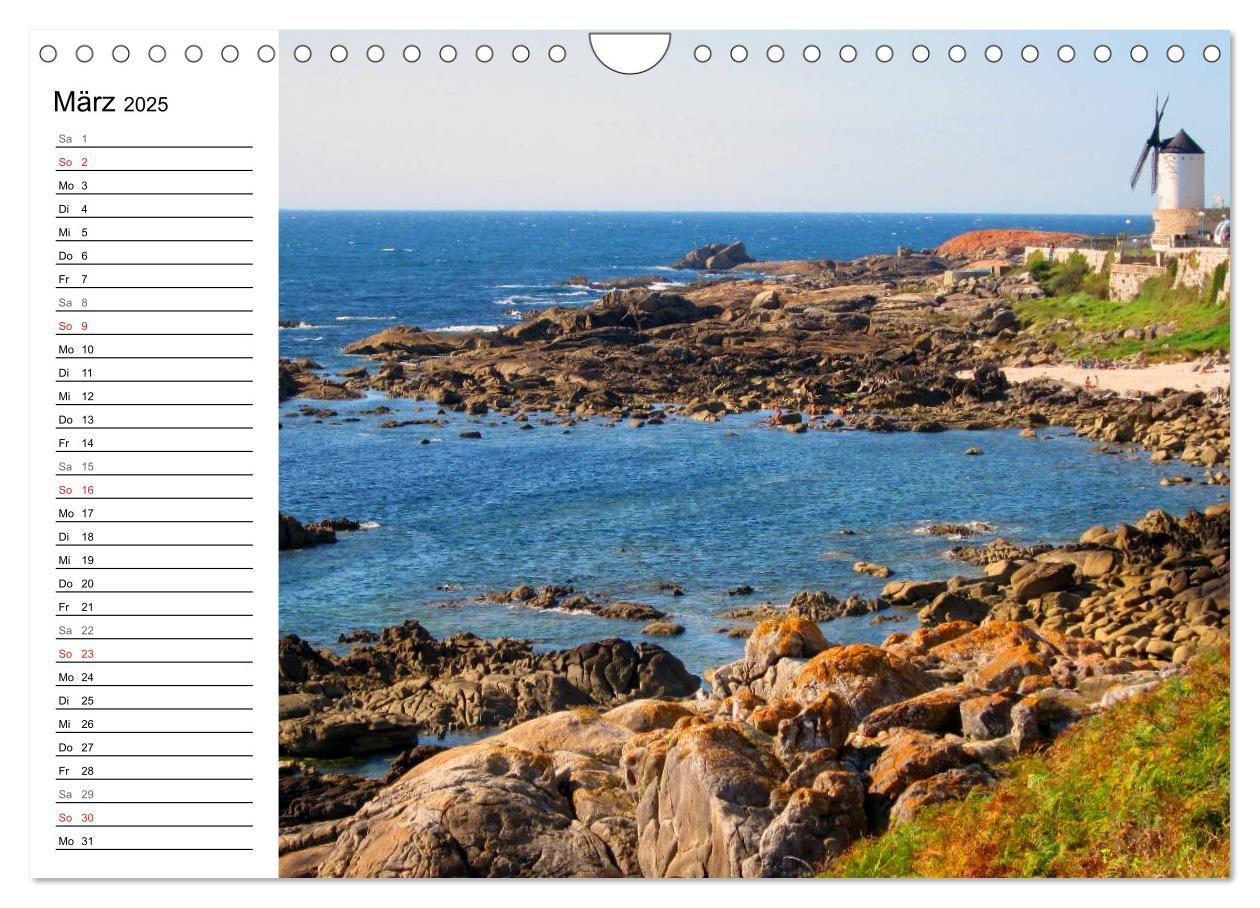 Bild: 9783435520916 | Camino Portugues - Jakobsweg (Wandkalender 2025 DIN A4 quer),...