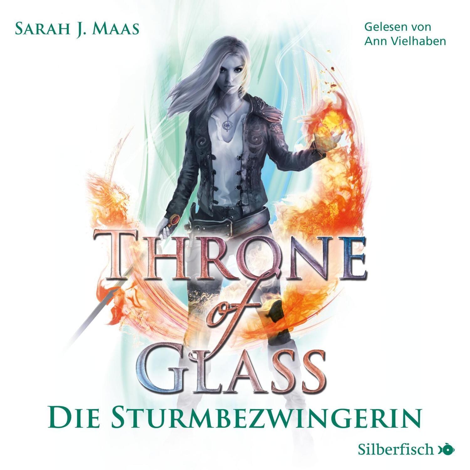 Cover: 9783745600896 | Throne of Glass 5: Die Sturmbezwingerin | 4 CDs | Sarah J. Maas | MP3