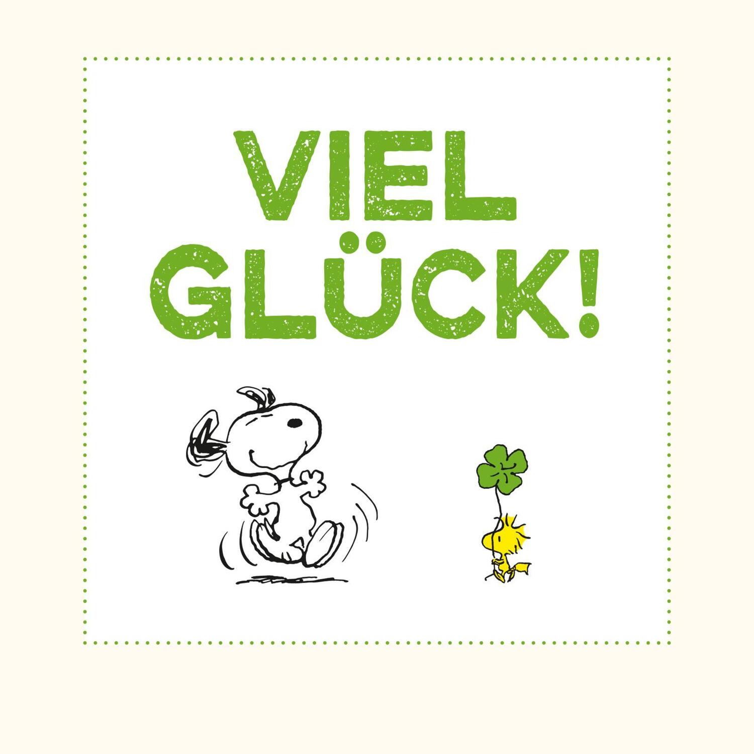 Bild: 9783830364443 | Peanuts Geschenkbuch: Viel Glück wünschen Snoopy und die Peanuts!