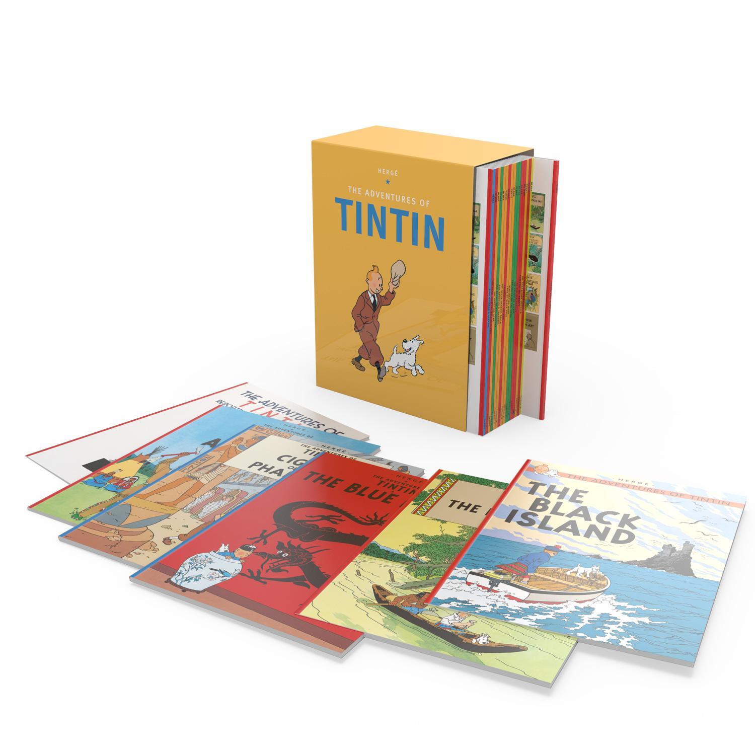 Bild: 9781405294577 | Tintin Paperback Boxed Set 23 titles | Complete Paperback Slipcase