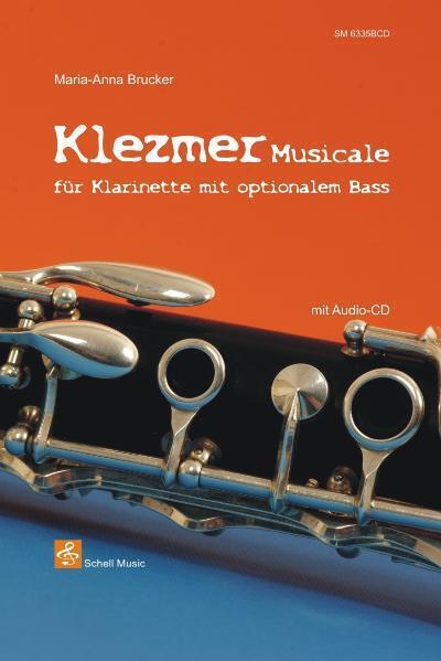 Cover: 9783940474841 | Klezmer Musicale | für Klarinette (B) und optionalem Bass | Brucker