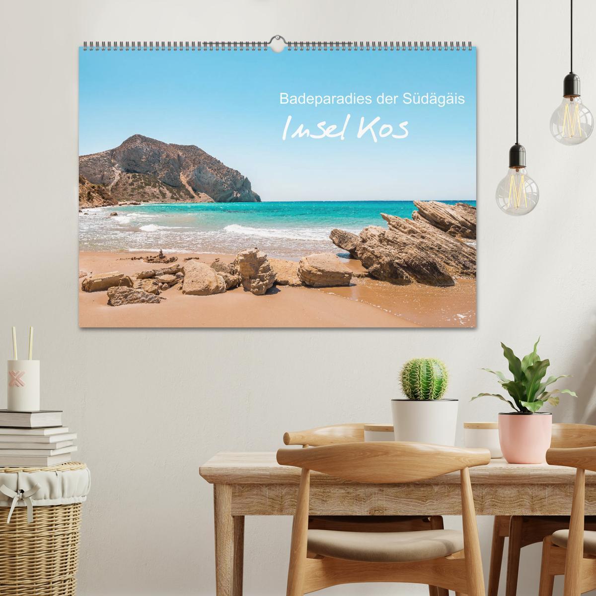 Bild: 9783435104666 | Insel Kos - Badeparadies der Südägäis (Wandkalender 2025 DIN A2...