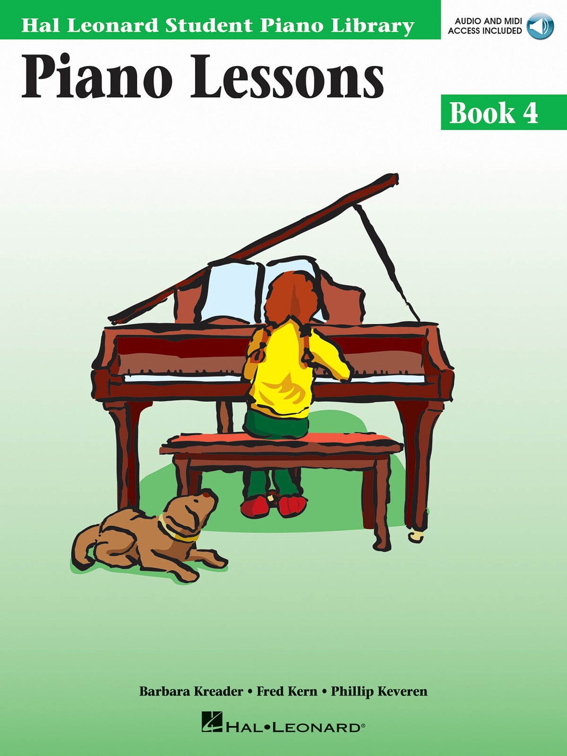 Cover: 73999980691 | Piano Lessons Book 4 &amp; Audio | Hal Leonard Student Piano Library