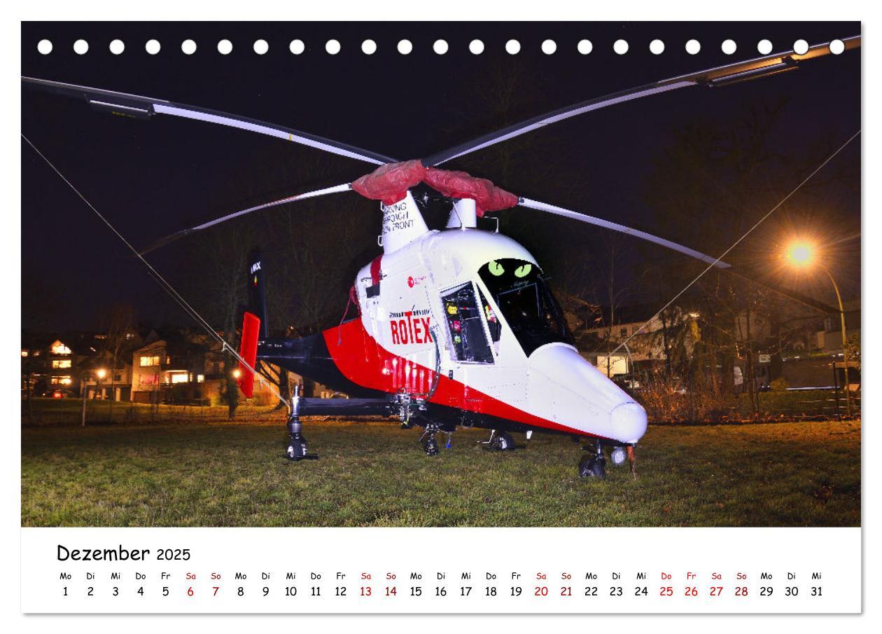 Bild: 9783457235669 | Die beeindruckende Welt der Hubschrauber (Tischkalender 2025 DIN A5...