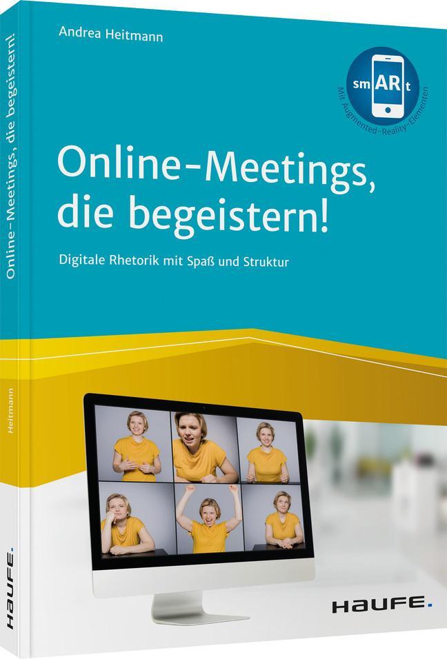 Cover: 9783648151419 | Online-Meetings, die begeistern! | Andrea Heitmann | Taschenbuch