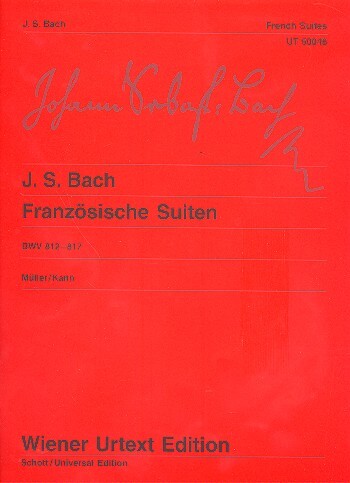 Cover: 9790500570486 | French Suites BWV 812-817 | Johann Sebastian Bach | Buch