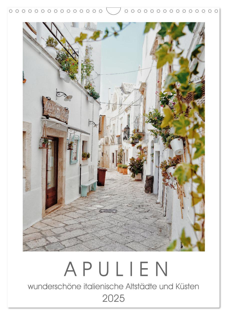 Cover: 9783435912117 | Apulien (Wandkalender 2025 DIN A3 hoch), CALVENDO Monatskalender