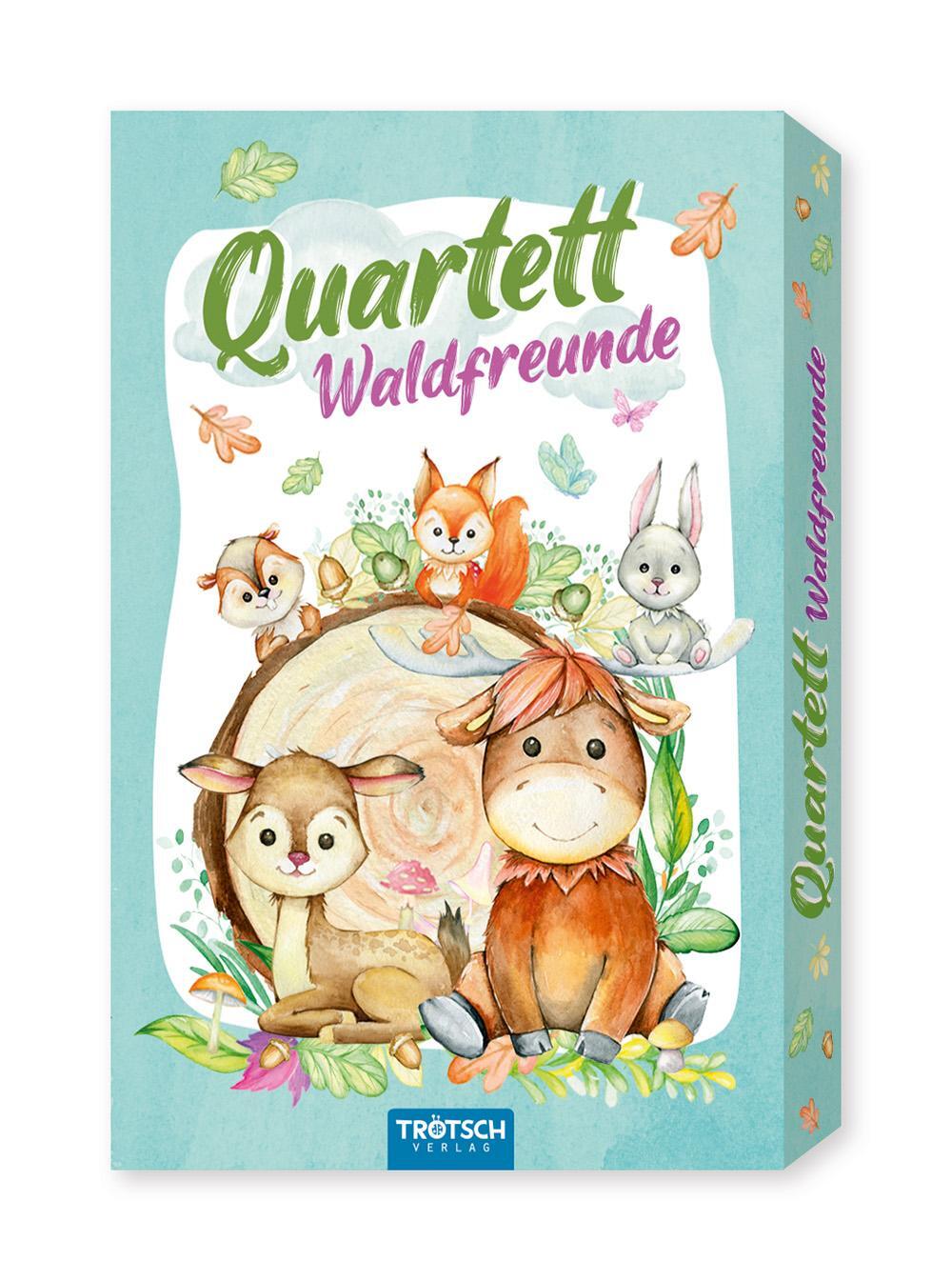 Cover: 4251901503916 | Trötsch Quartett Spiel Waldfreunde | Trötsch Verlag GmbH & Co. KG