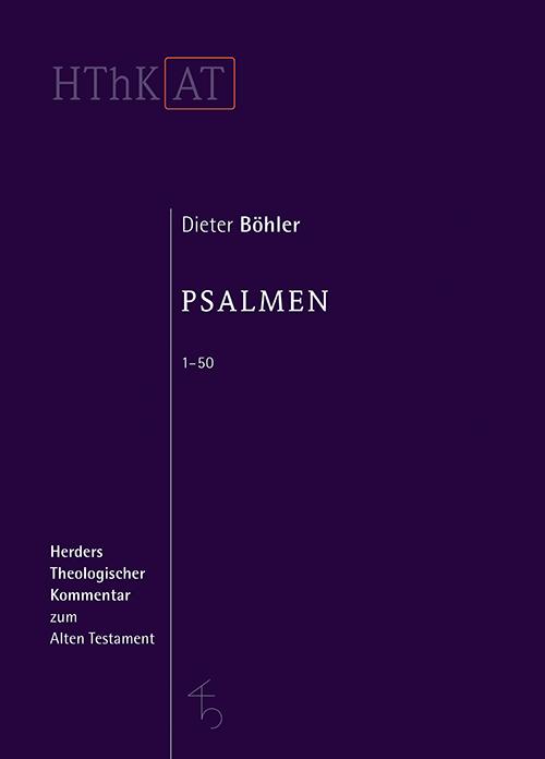 Cover: 9783451268250 | Psalmen 1 - 50 | Dieter Böhler | Buch | 960 S. | Deutsch | 2021