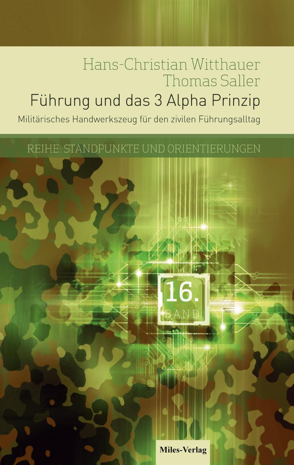 Cover: 9783967760569 | Führung und das 3 Alpha Prinzip | Hans-Christian Witthauer (u. a.)