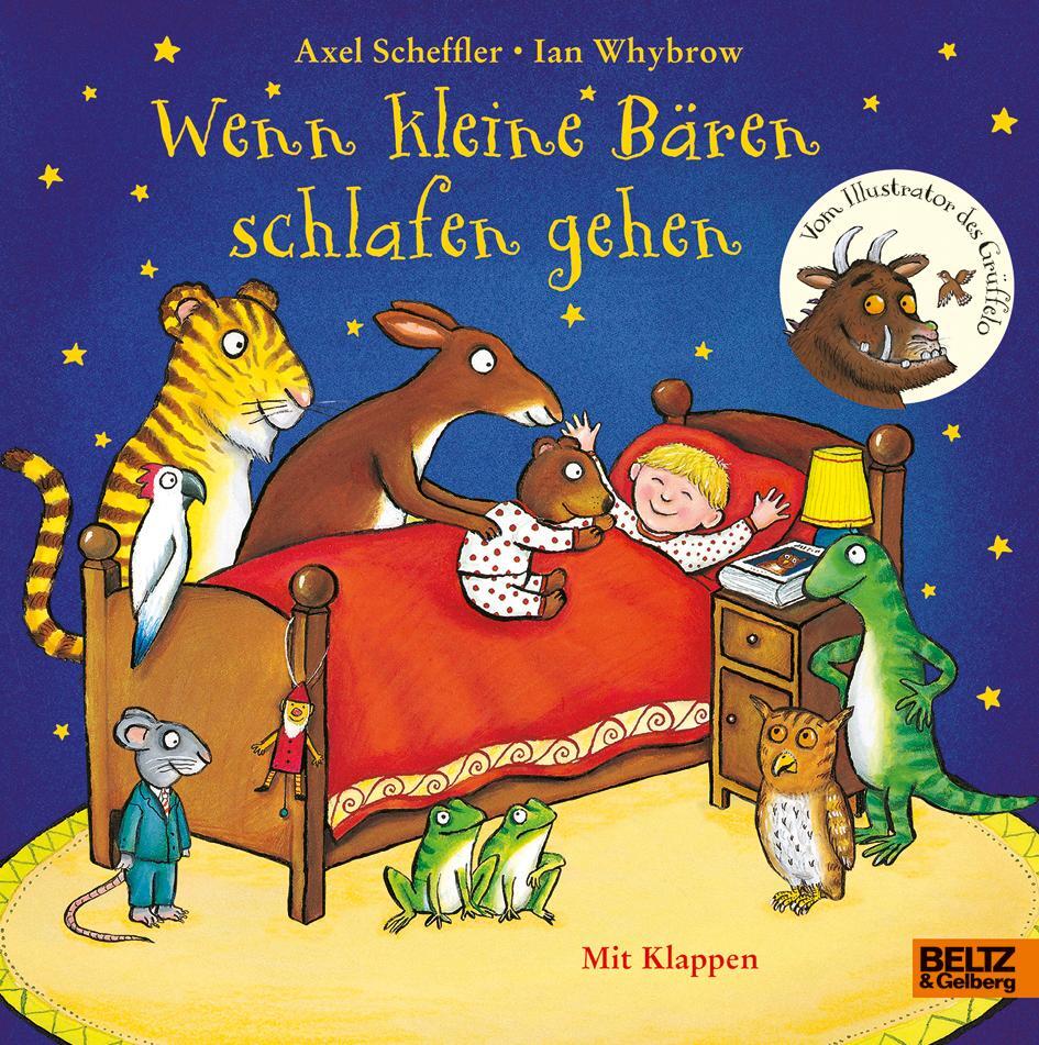 Cover: 9783407823335 | Wenn kleine Bären schlafen gehen | Pappbilderbuch mit Klappen | Buch