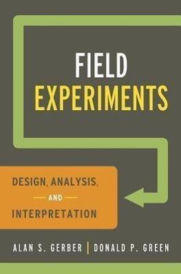 Cover: 9780393979954 | Field Experiments: Design, Analysis, and Interpretation | Taschenbuch