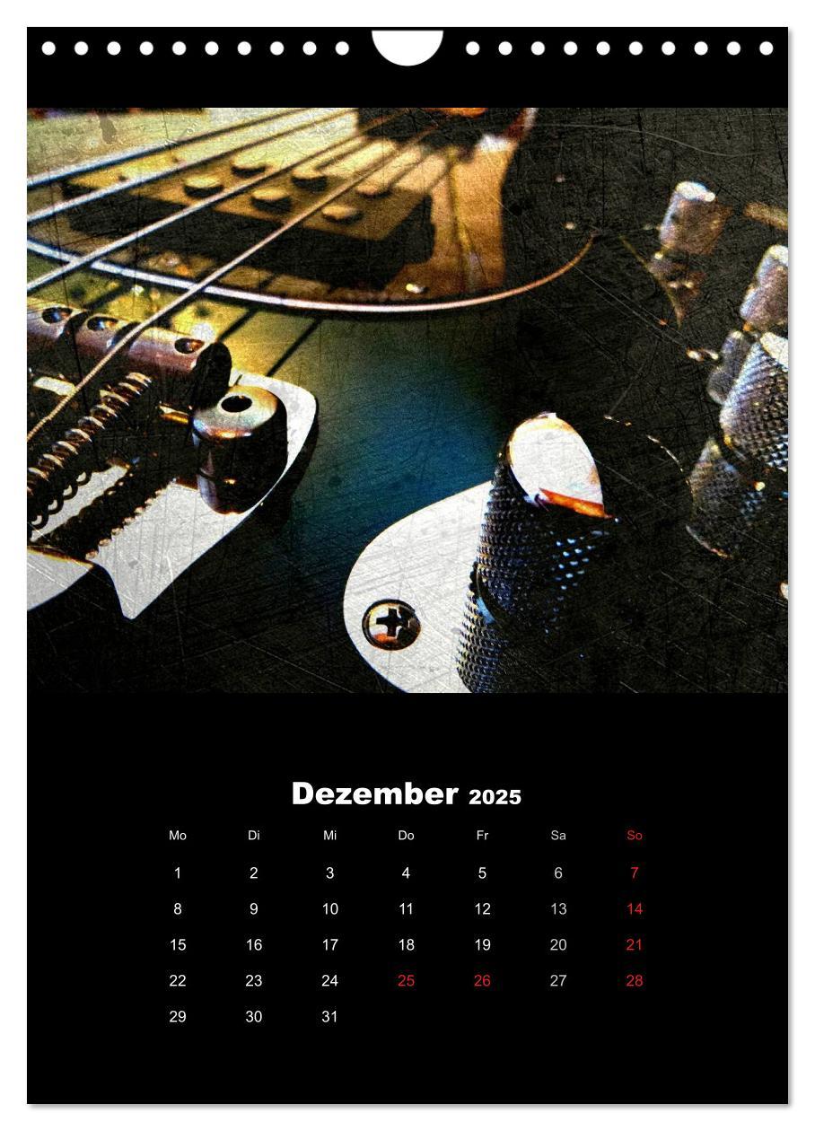 Bild: 9783457016244 | Vintage Gitarren (Wandkalender 2025 DIN A4 hoch), CALVENDO...