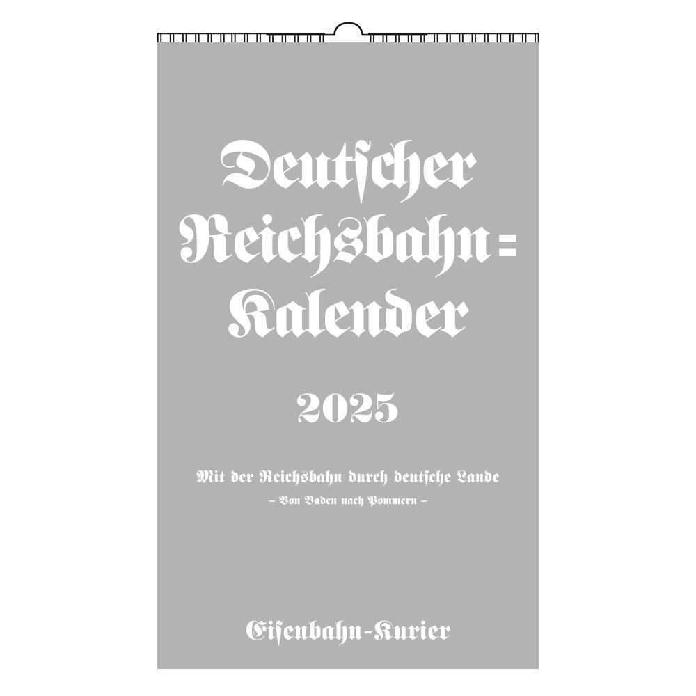 Cover: 9783844659306 | Deutscher Reichsbahn-Kalender 2025 | Kalender | 106 S. | Deutsch