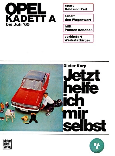 Cover: 9783879430444 | Opel Kadett A | bis Juli '65 | Dieter Korp | Buch | 244 S. | Deutsch
