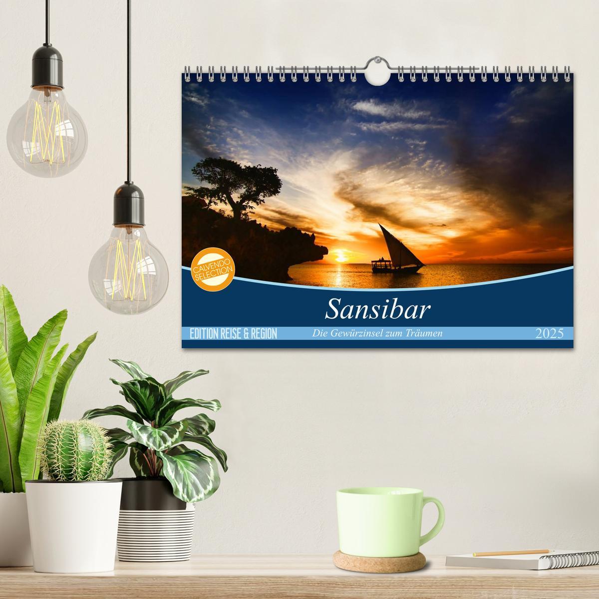 Bild: 9783435834204 | Sansibar (Wandkalender 2025 DIN A4 quer), CALVENDO Monatskalender