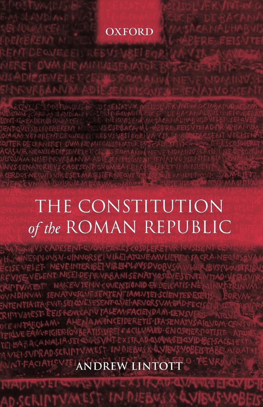 Cover: 9780199261086 | The Constitution of the Roman Republic | Andrew Lintott | Taschenbuch