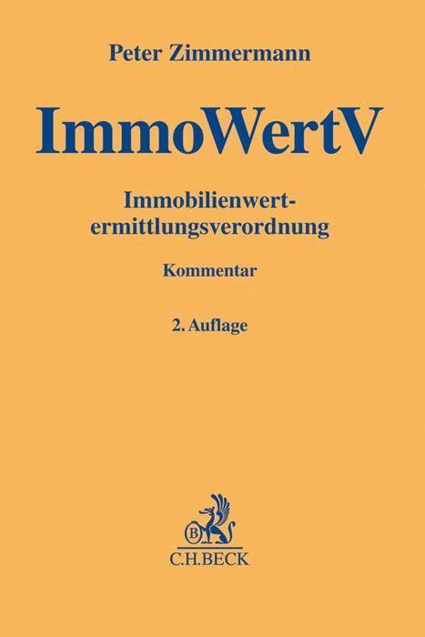 Cover: 9783406737022 | Immobilienwertermittlungsverordnung/ImmoWertV | Peter Zimmermann