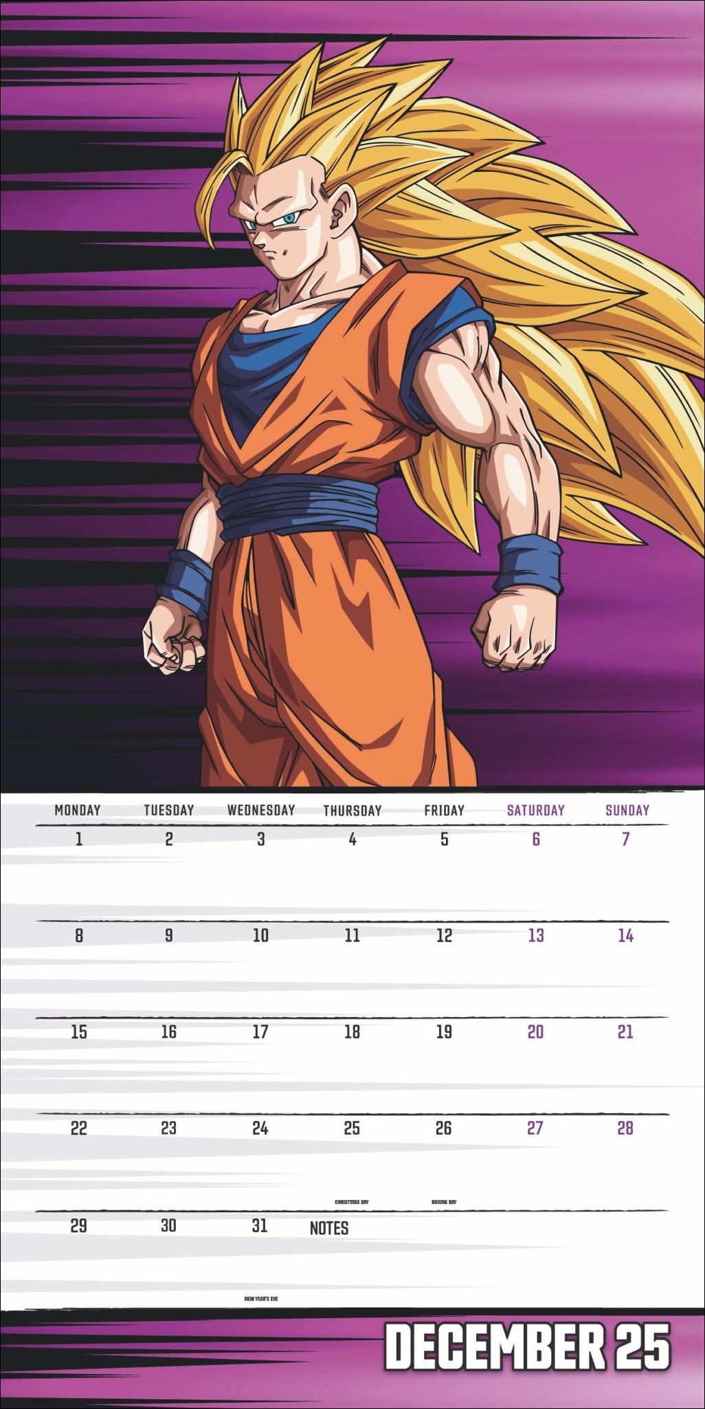 Bild: 9783840196881 | Dragon Ball Z Broschurkalender 2025 | Kalender | 28 S. | Englisch