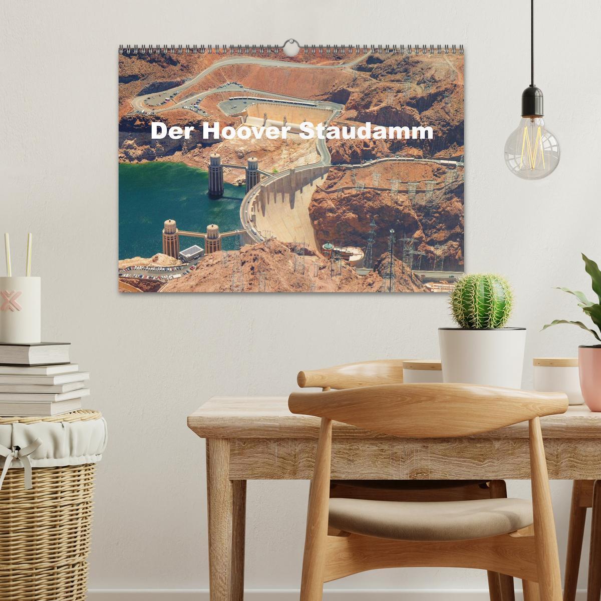 Bild: 9783435491414 | Der Hoover Staudamm (Wandkalender 2025 DIN A3 quer), CALVENDO...