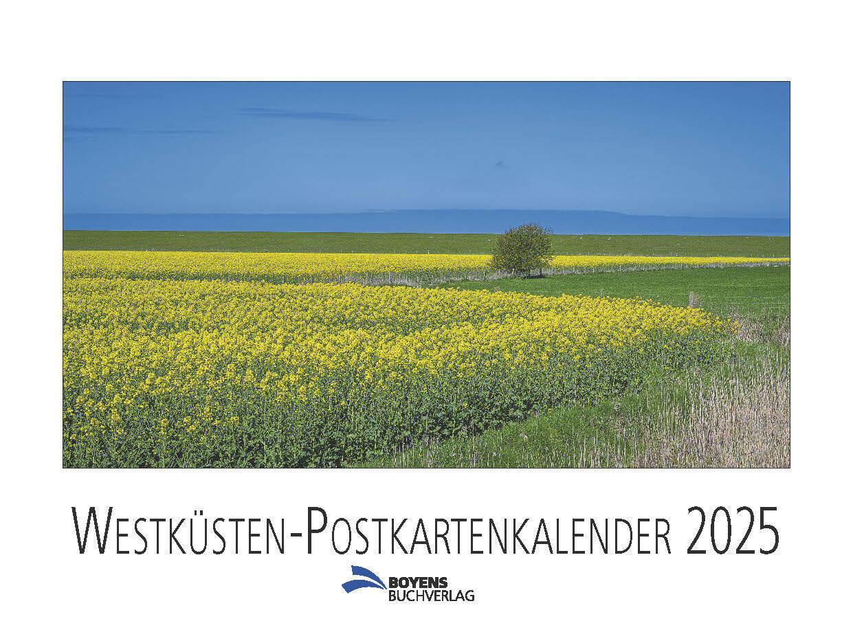 Cover: 9783804215757 | Westküsten-Postkartenkalender 2025 | Ingo Lau | Kalender | 13 S.