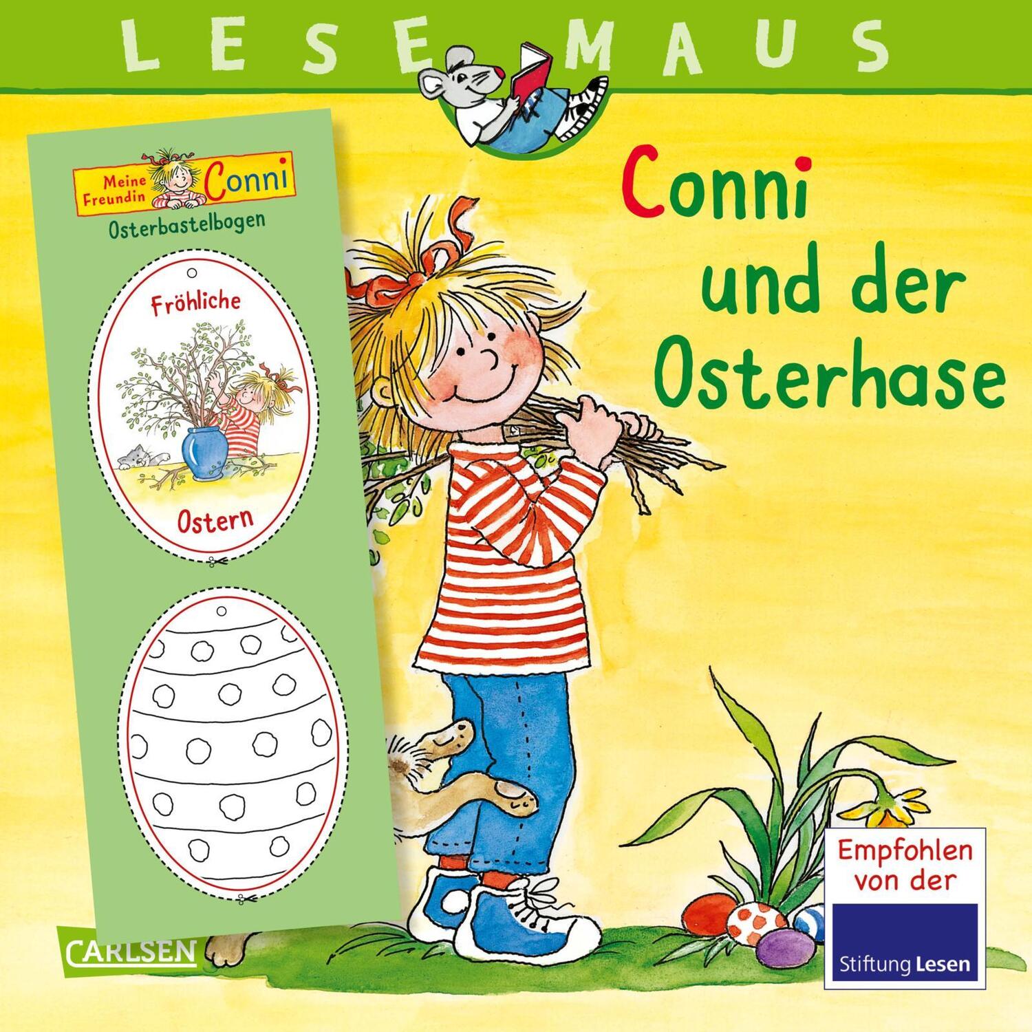 Cover: 9783551084828 | LESEMAUS 77: Conni und der Osterhase | Liane Schneider | Taschenbuch