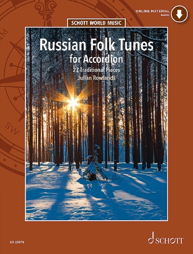 Cover: 842819113683 | Russian Folk Tunes for Accordion | 27 Traditional Pieces | 2021