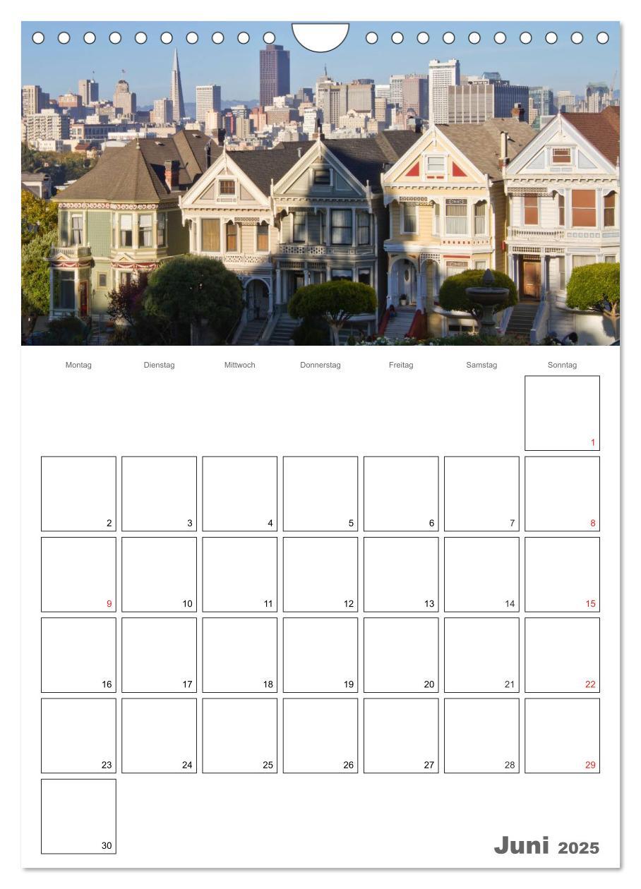 Bild: 9783457029183 | SAN FRANCISCO Terminplaner (Wandkalender 2025 DIN A4 hoch),...