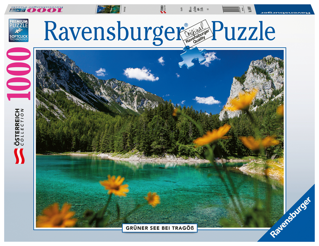 Cover: 4005556168699 | Grüner See bei Tragöß (Puzzle) | Spiel | In Spielebox | 2022