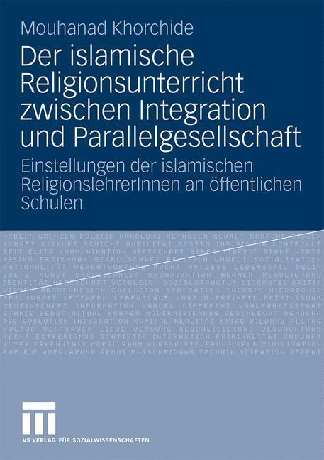 Cover: 9783531164939 | Der islamische Religionsunterricht zwischen Integration und...