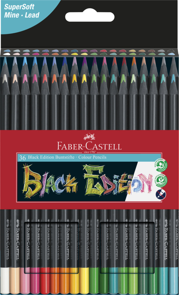 Cover: 4005401164364 | Faber-Castell Buntstifte Black Edition 36er Kartonetui | Stück | 2020