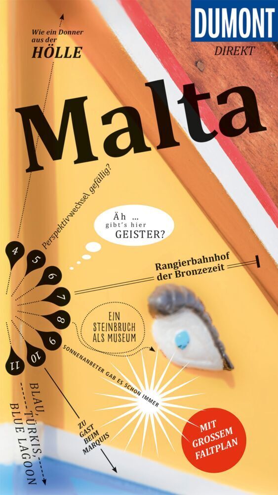 Cover: 9783770184583 | DuMont direkt Reiseführer Malta | Mit großem Faltplan | Hans E. Latzke
