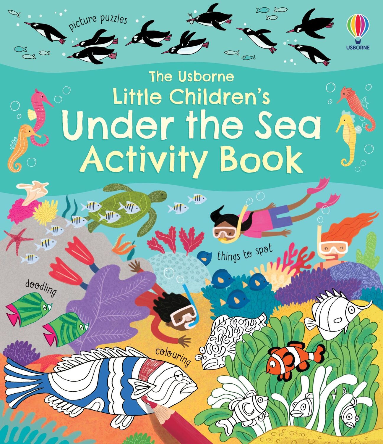 Cover: 9781474989770 | Little Children's Under the Sea Activity Book | Rebecca Gilpin | Buch