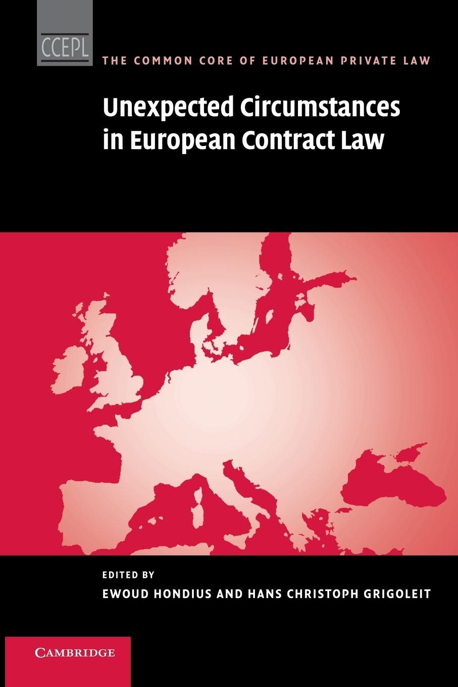 Cover: 9781107416871 | Unexpected Circumstances in European Contract Law | Ewoud Hondius