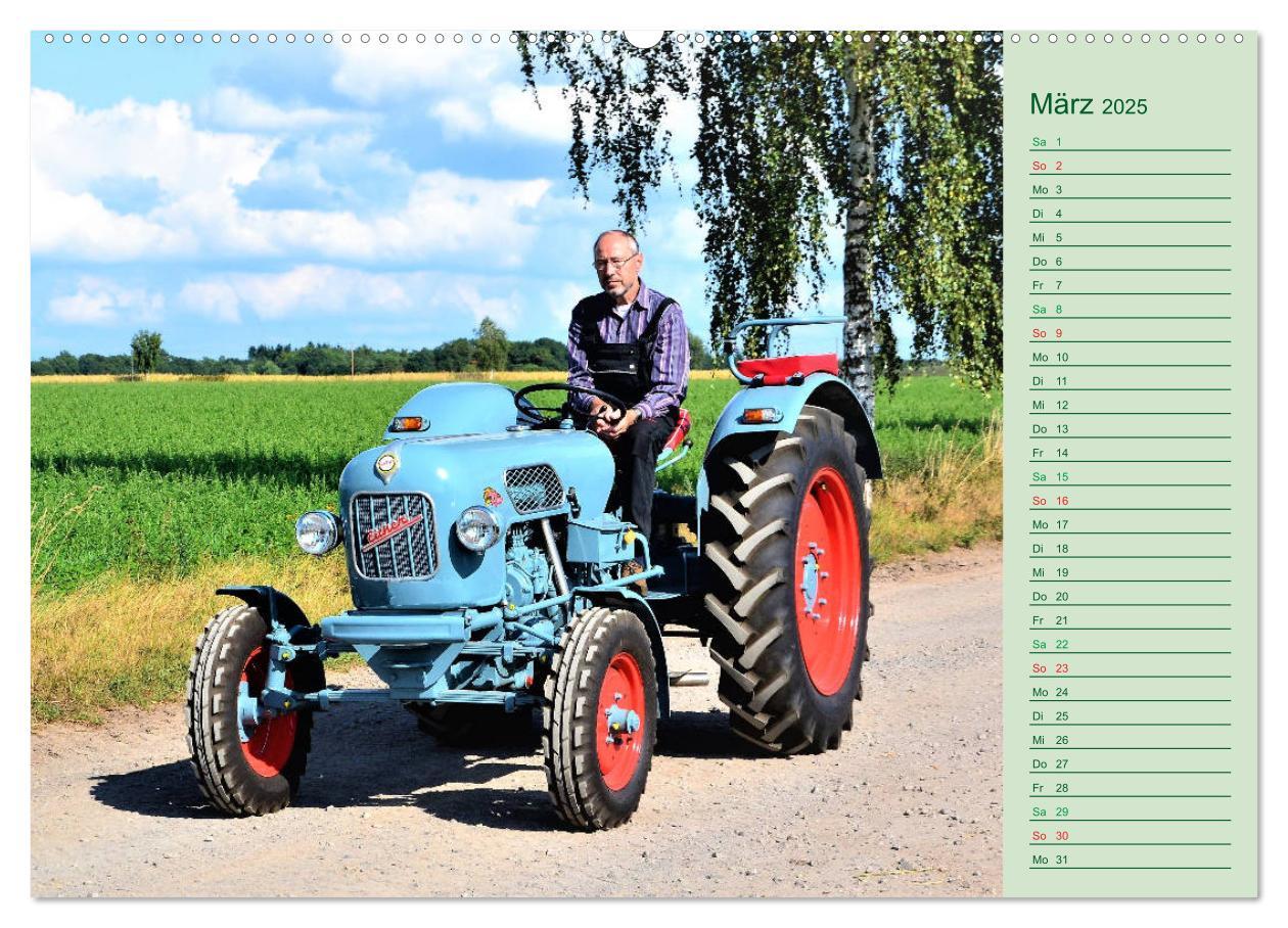 Bild: 9783435292387 | Oldtimer-Trecker on Tour (Wandkalender 2025 DIN A2 quer), CALVENDO...