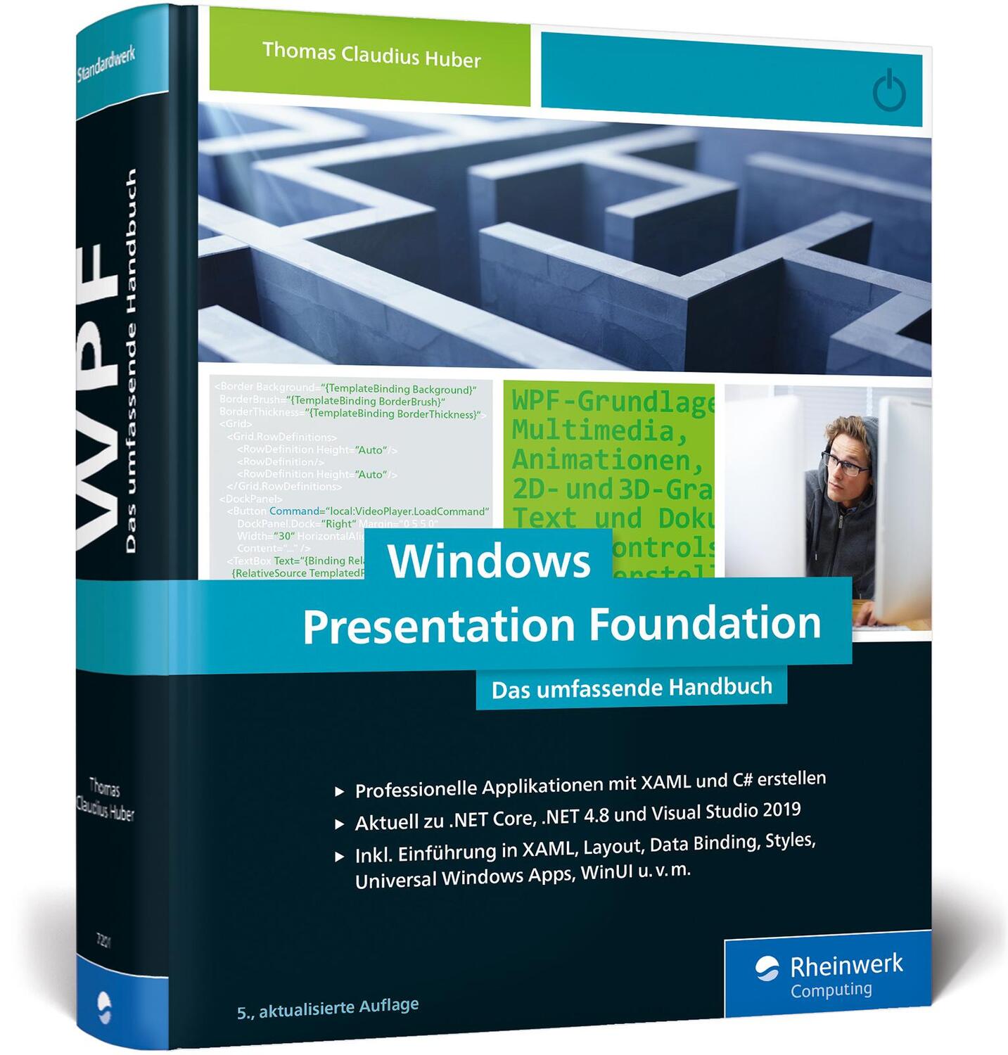 Cover: 9783836272018 | Windows Presentation Foundation | Das umfassende Handbuch | Huber