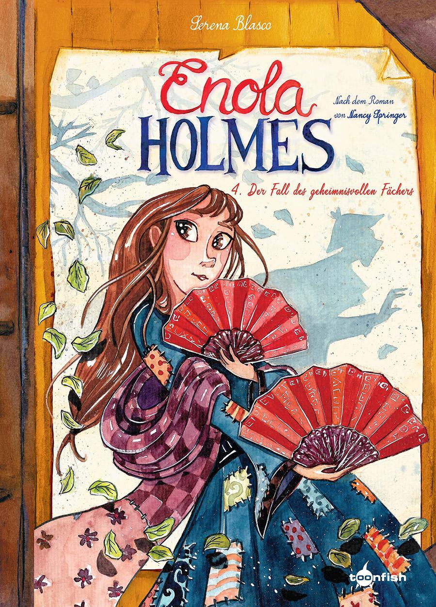 Cover: 9783967927283 | Enola Holmes (Comic). Band 4 | Der Fall des geheimnisvollen Fächers