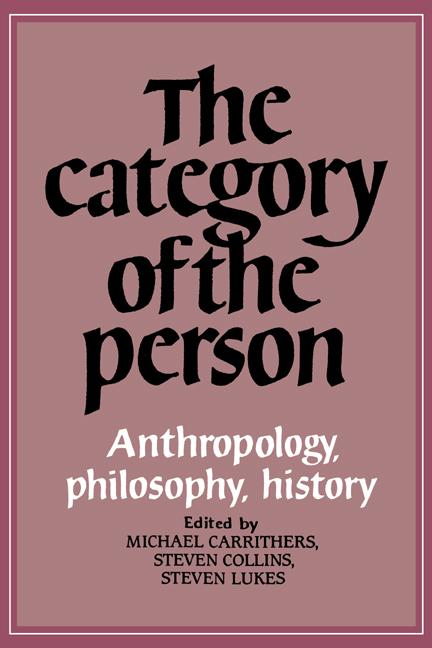 Cover: 9780521277570 | The Category of the Person | Anthropology, Philosophy, History | Buch