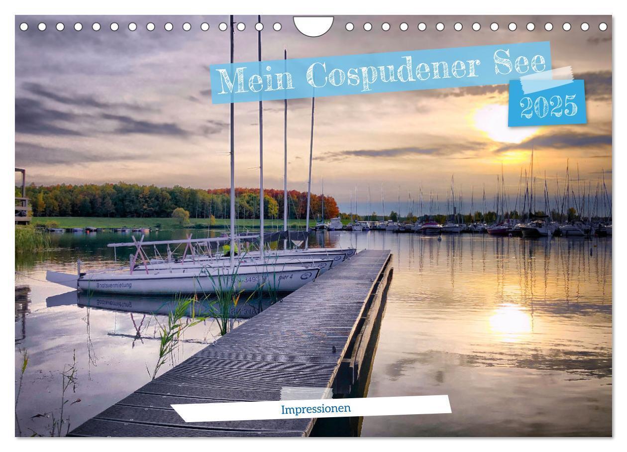 Cover: 9783383852213 | Mein Cospudener See (Wandkalender 2025 DIN A4 quer), CALVENDO...