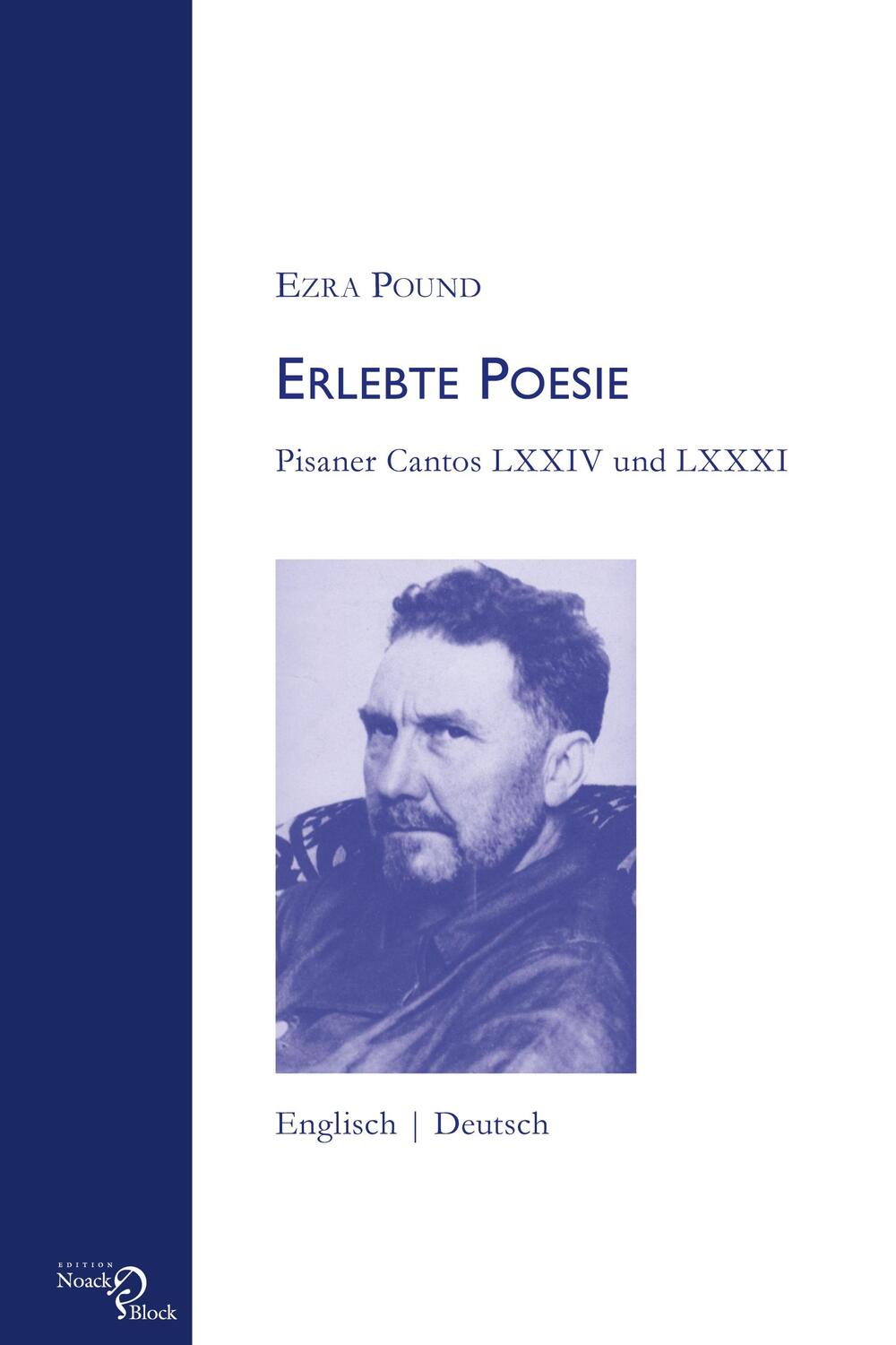 Cover: 9783868131215 | Erlebte Poesie | Ezra Pound | Taschenbuch | Deutsch | 2021