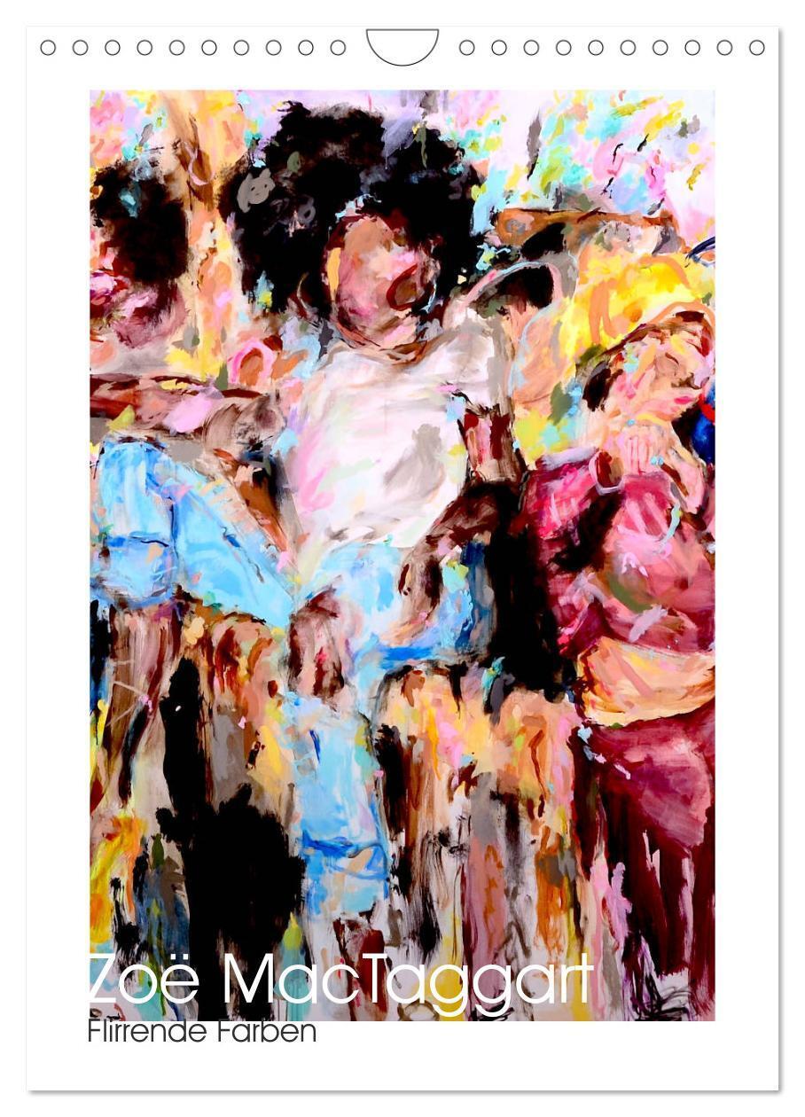 Cover: 9783675838895 | Zoë MacTaggart - Flirrende Farben (Wandkalender 2024 DIN A4 hoch),...