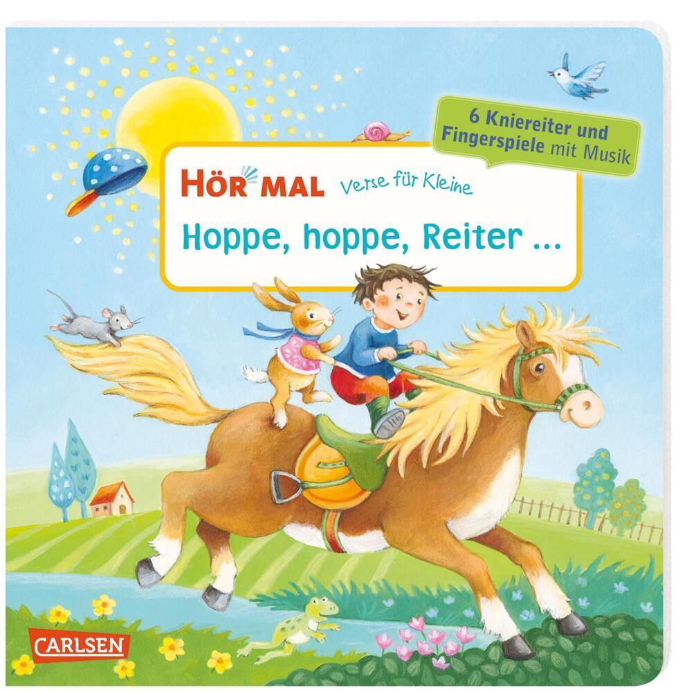 Cover: 9783551252012 | Hör mal (Soundbuch): Verse für Kleine: Hoppe, hoppe, Reiter ... | Buch