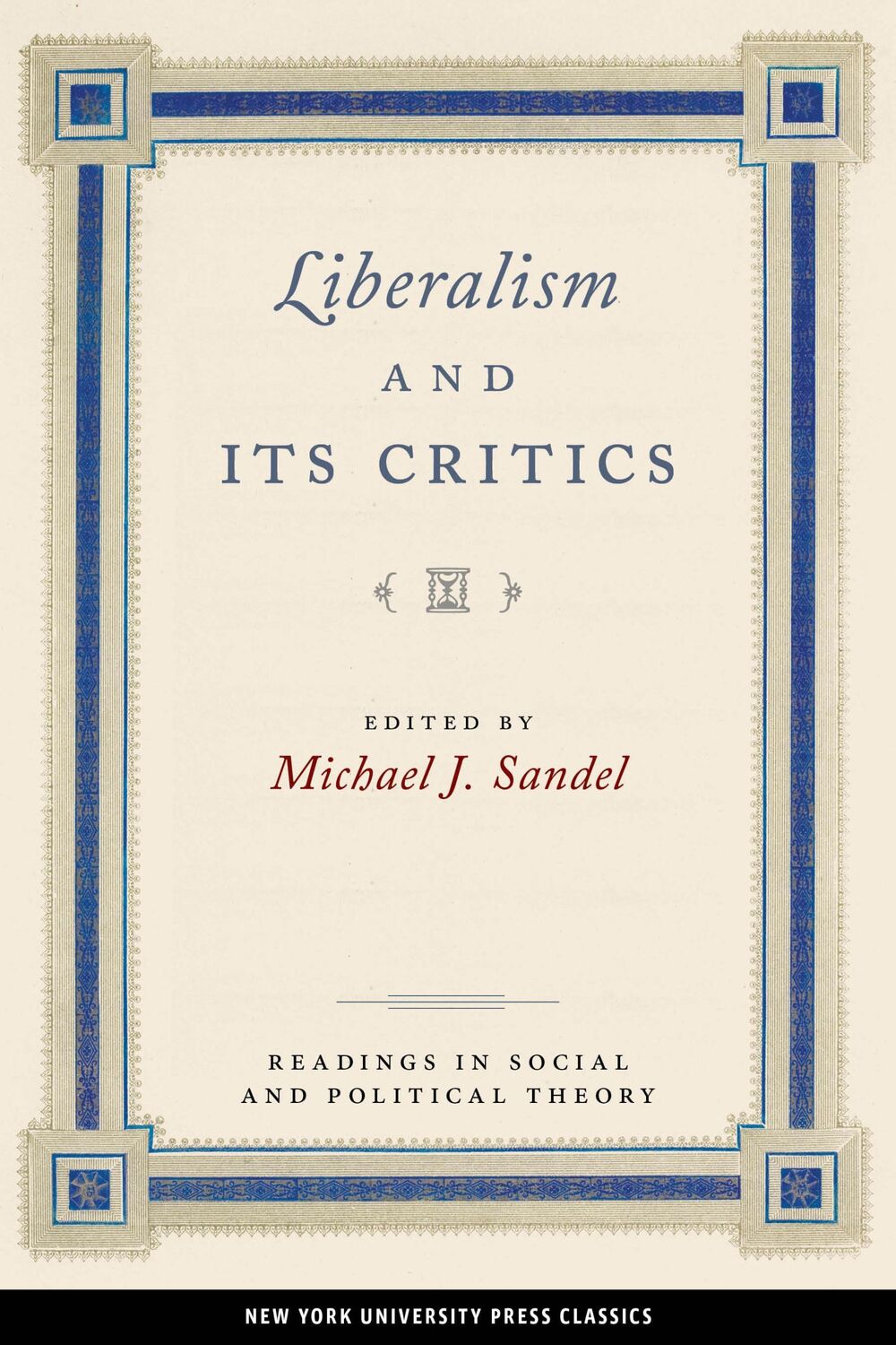 Cover: 9780814778418 | Liberalism and Its Critics | Michael J. Sandel | Taschenbuch | 1984