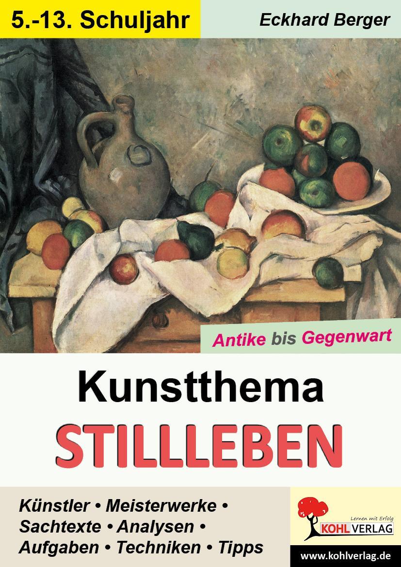 Cover: 9783985581931 | Kunstthema Stillleben | Antike bis Gegenwart | Eckhard Berger | Buch