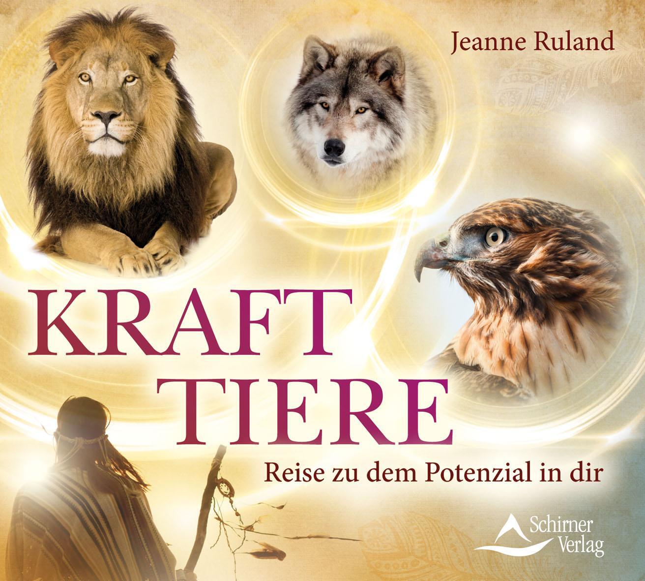 Cover: 9783843483438 | Krafttiere | Reise zu dem Potenzial in dir | Jeanne Ruland | Audio-CD