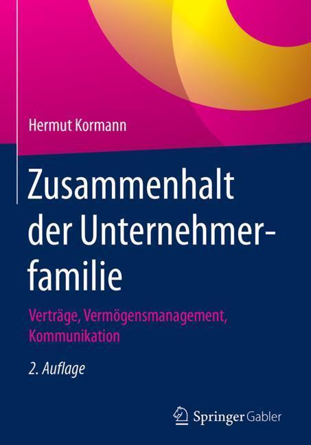 Cover: 9783662559420 | Zusammenhalt der Unternehmerfamilie | Hermut Kormann | Buch | Deutsch