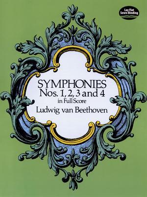 Cover: 800759260331 | Symphonies Nos. 1, 2, 3 and 4 in Full Score | Ludwig van Beethoven