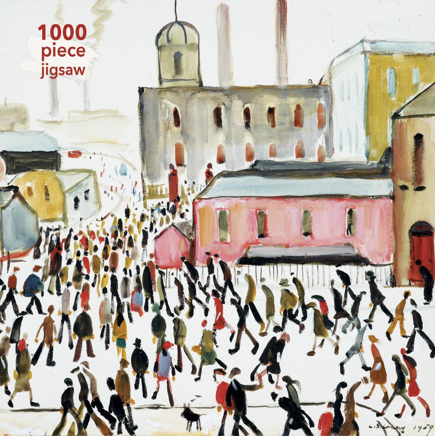 Cover: 9781786646347 | Adult Jigsaw Puzzle L.S. Lowry: Going to Work: 1000-Piece Jigsaw...